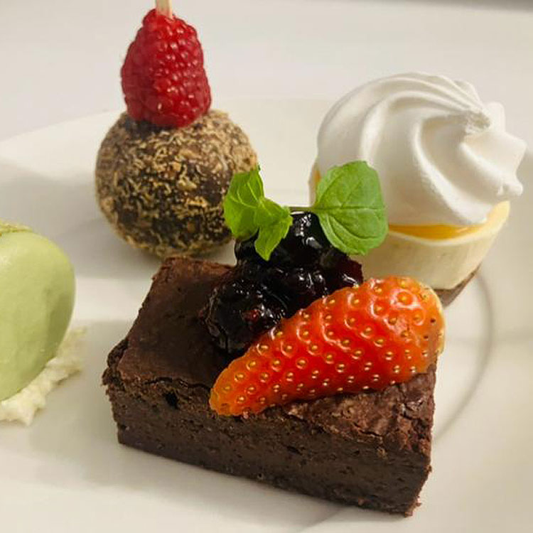 Surrey caterer's desserts