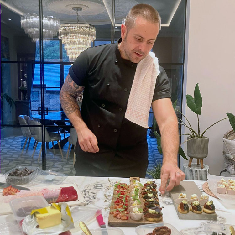 Surrey based chef